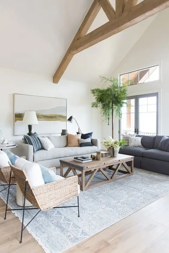 farmhouse living room