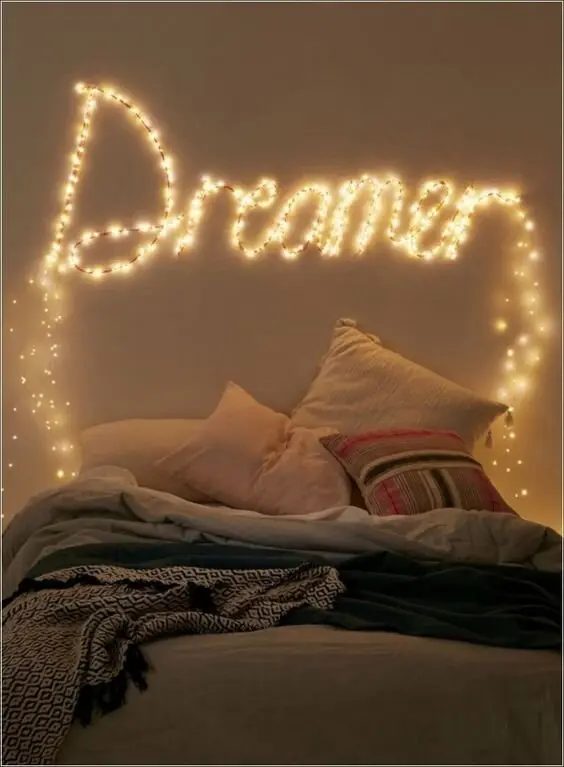 strobe light wall feature