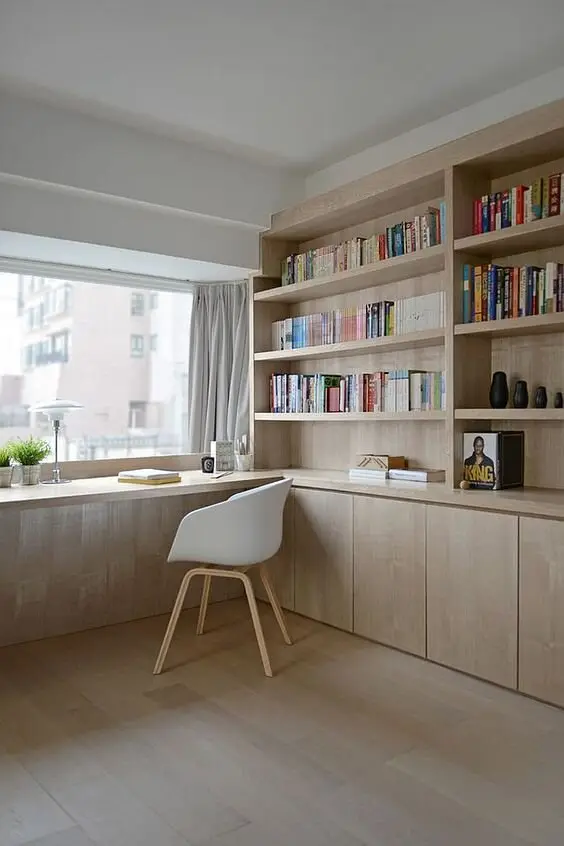 modern scandinavian home office