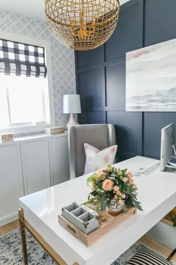 small coastal home office
