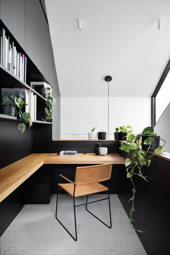 staircase landing home office
