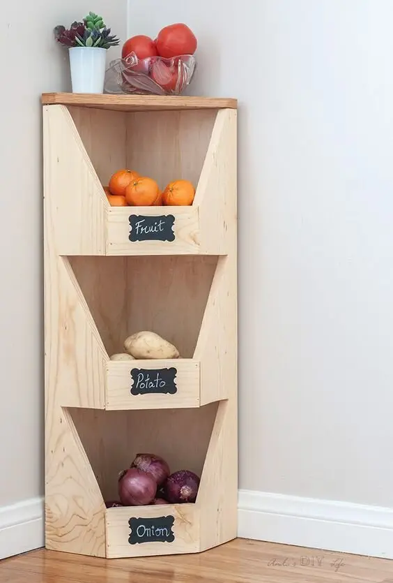 kitchen produce storage