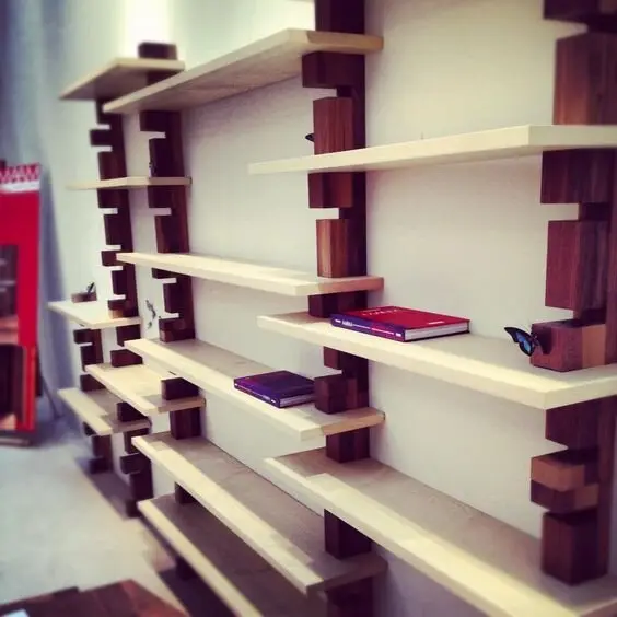 flexible wood shelves
