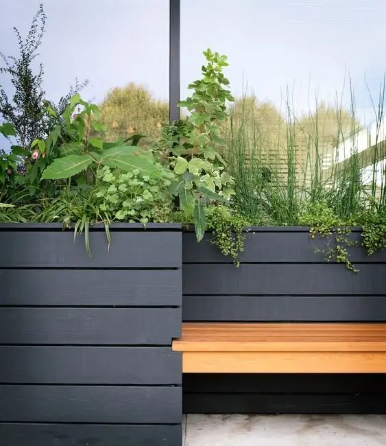 fence box planter
