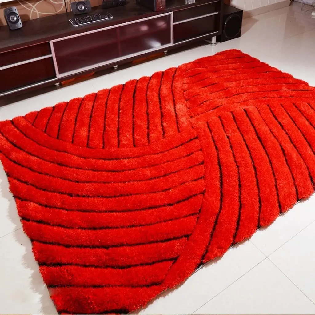 red area rug
