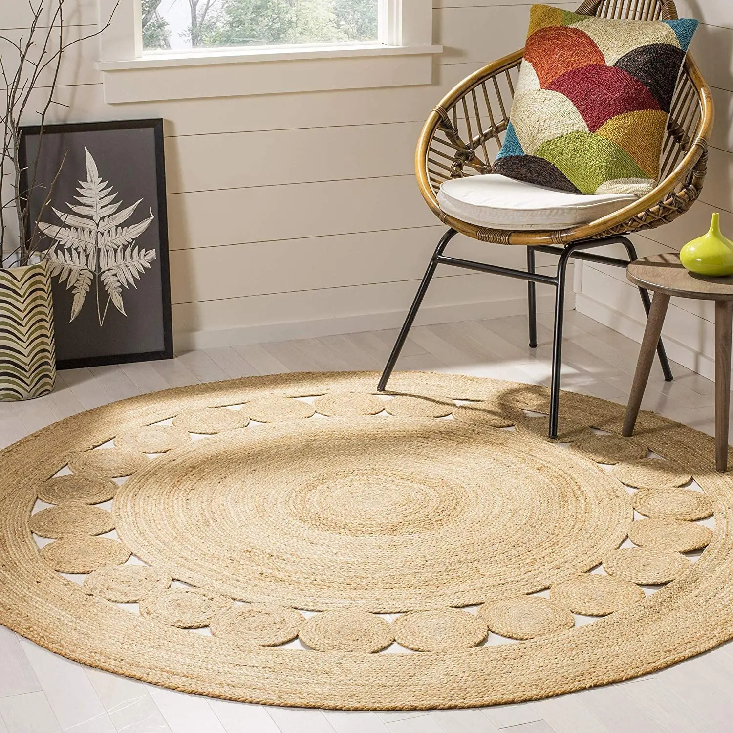 braided jute rug