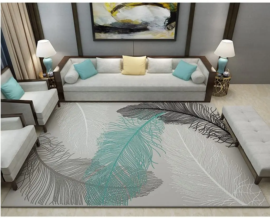 modern living room rug