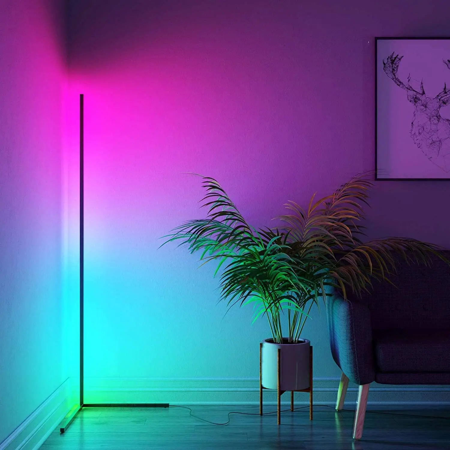 minimalist floor lamp