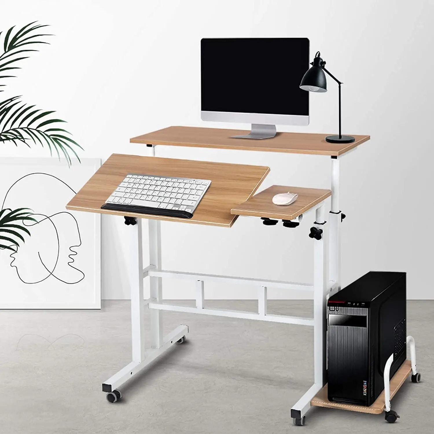 mobile office desk