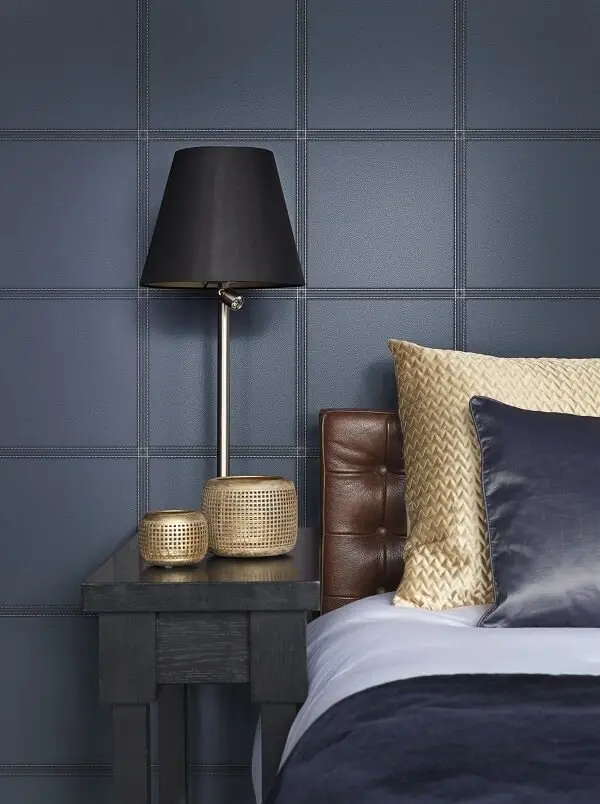 leather headboard