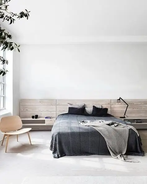 scandinavian bedroom