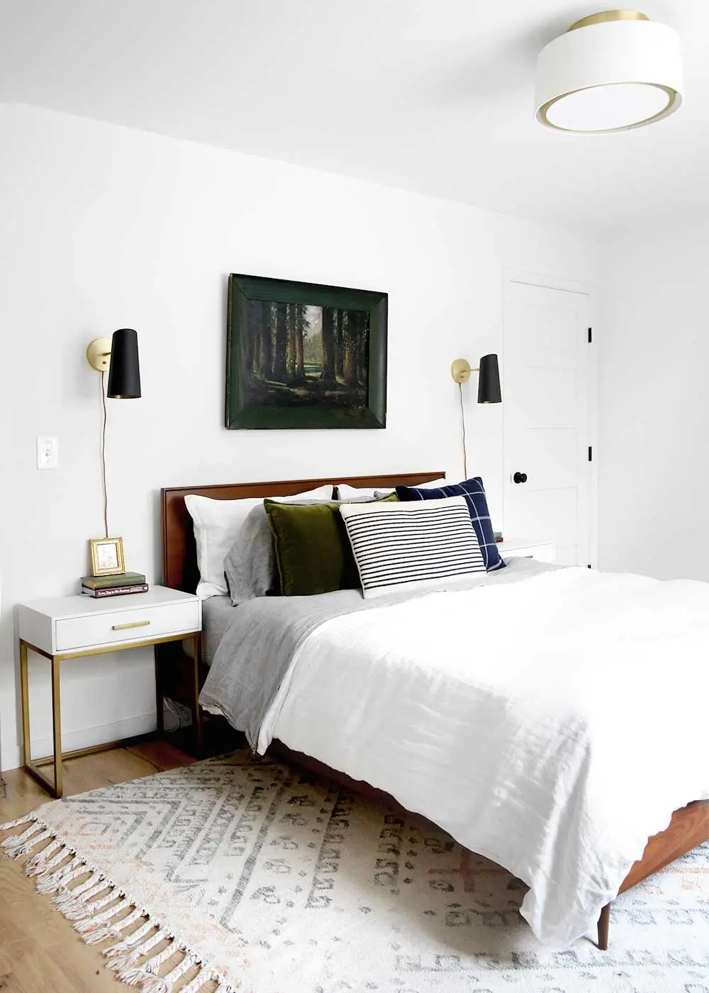 white bedroom