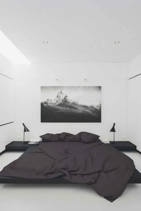white bedroom