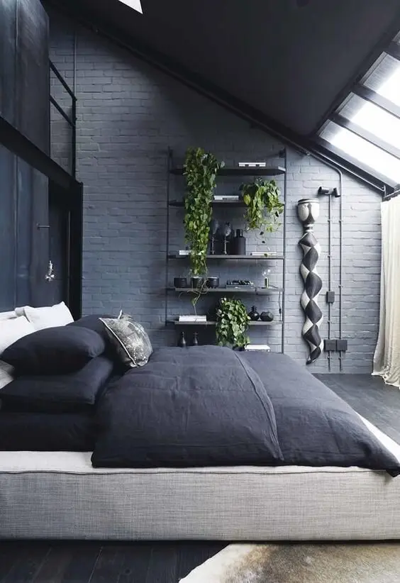 grey modern bedroom