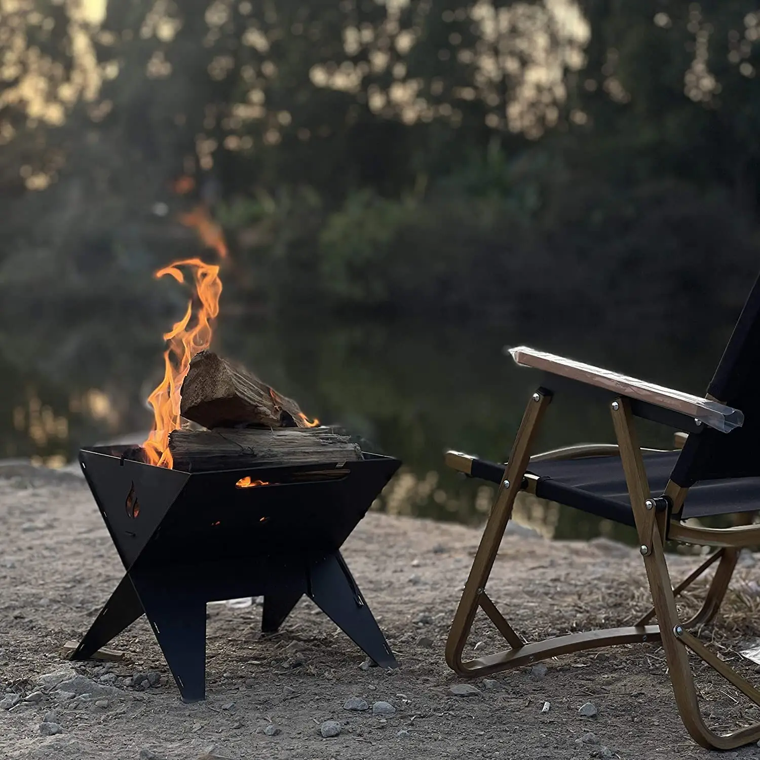 portable bonfire stove