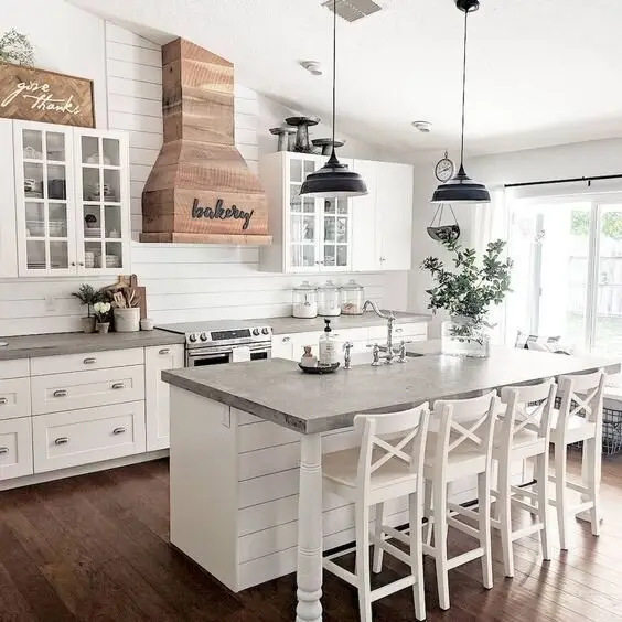 charming white kitchen