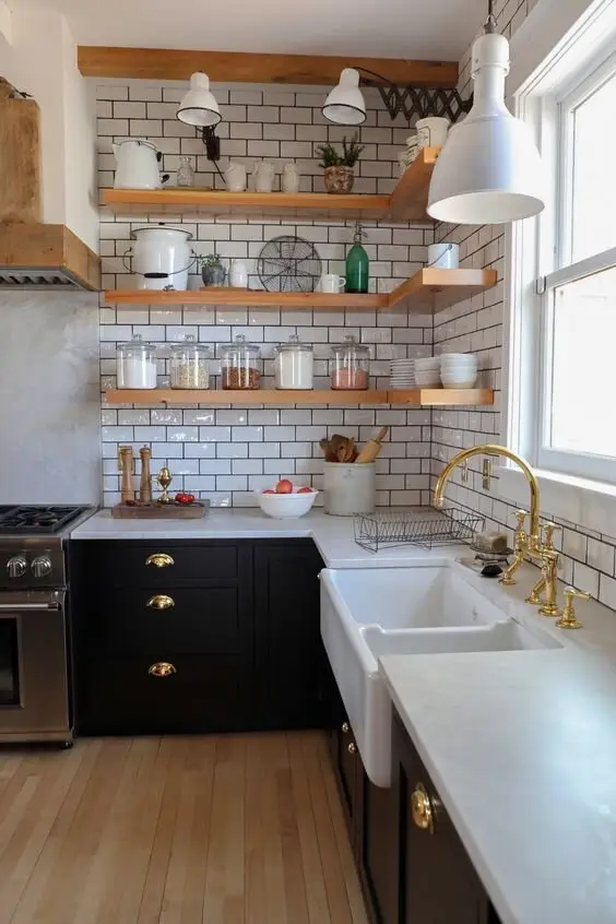 modern farmhouse kitchen