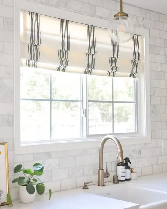 modern kitchen window