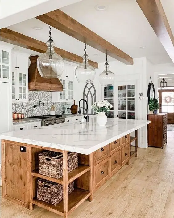 modern farmhouse kitchen
