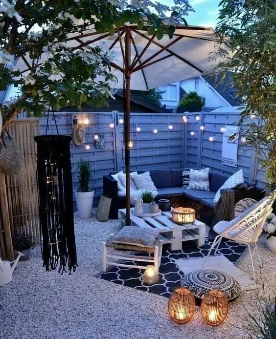 bohemian backyard