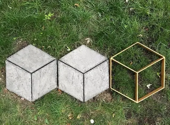 concrete garden pavers