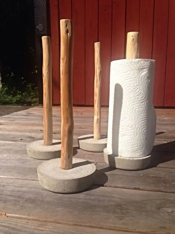diy paper towel holder