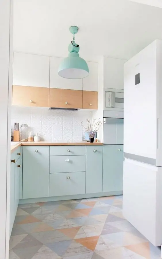 pastel kitchen