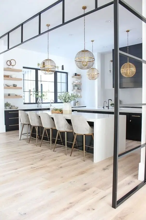 wood kitchen floor