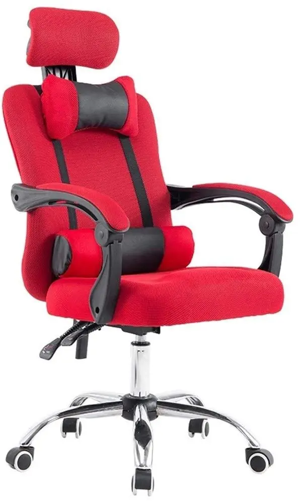 red office chair