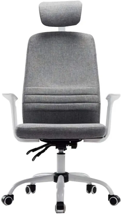 grey fabric office chair