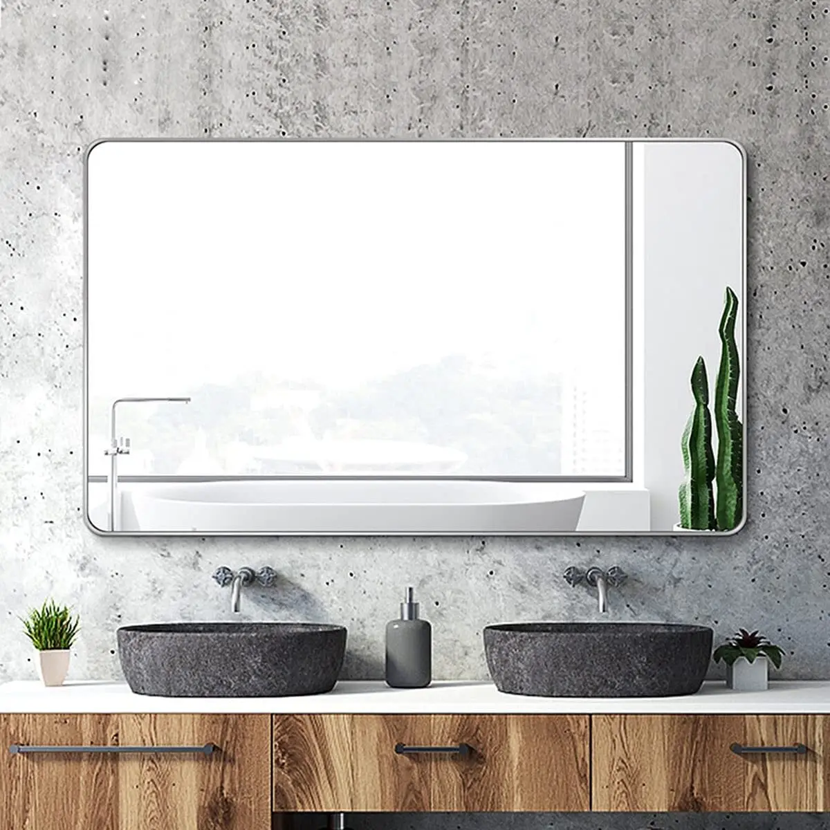 modern bathroom mirror
