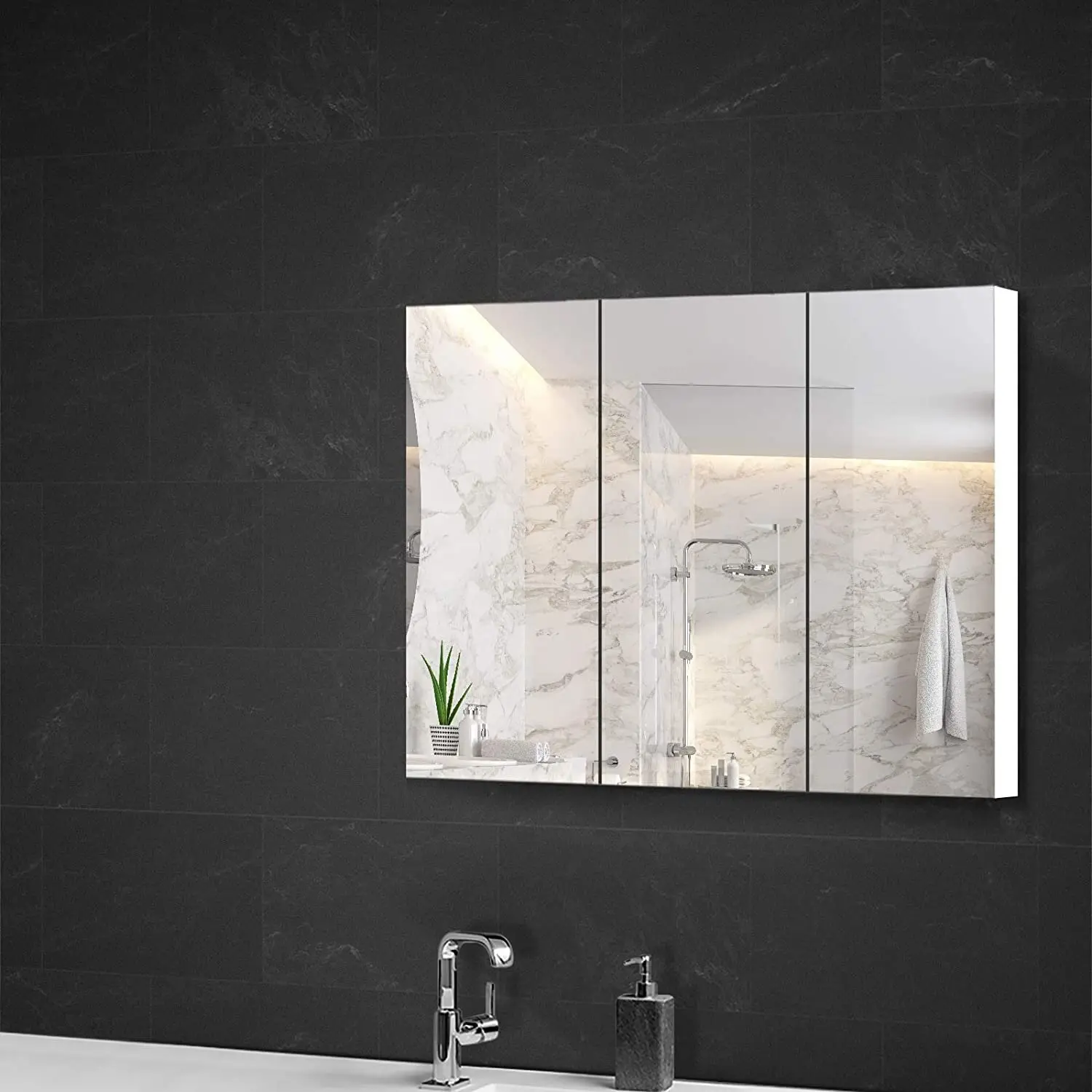 modern bathroom mirror